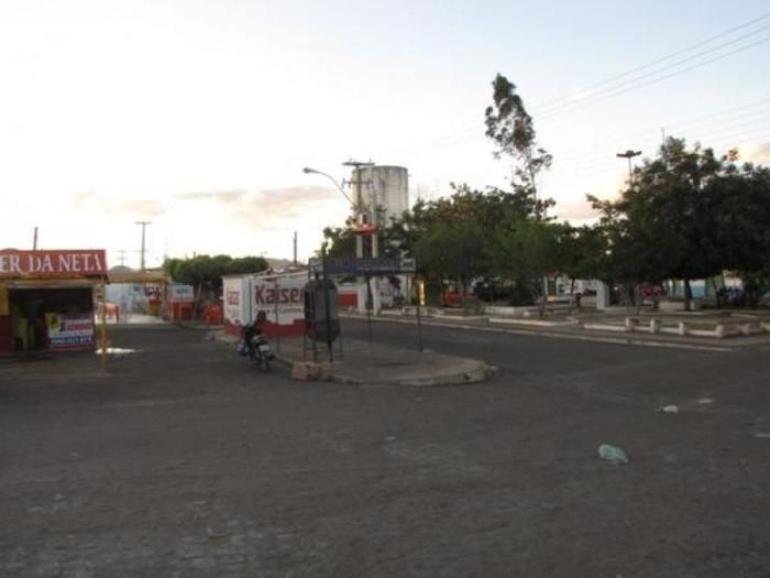 Praça onde ocorreu o crime