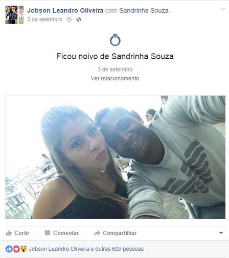 Jogador fez o anúncio no seu Facebook (Crédito: Reprodução/EXTRA)