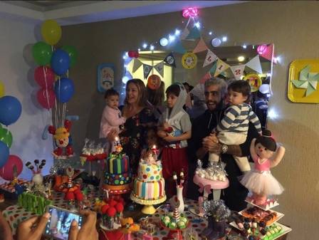 Luana Piovani e Scooby reatam o casamento em festa de gêmeos (Crédito: Reprodução)