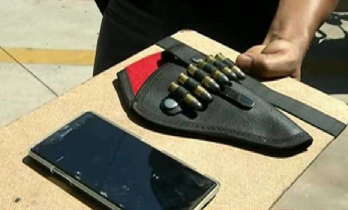 objetos encontrados no local do crime (Crédito: Reprodução)