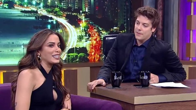 Anitta e Fábio Porchat (Crédito: Reprodução)