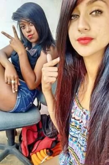 Letícia Ibiapino e Nicoly Santana (Crédito: Reprodução)