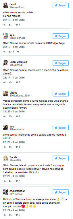 Silvio Santos faz comentário racista e é criticado na web (Crédito: Reprodução)