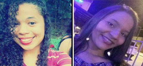 Piauiense Bruna de Souza Torres e Taiane de Souza Rocha