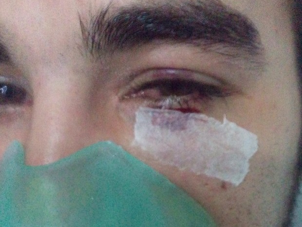 Paciente foi agredido após encontrar médico dormindo em SP (Crédito: Reprodução)