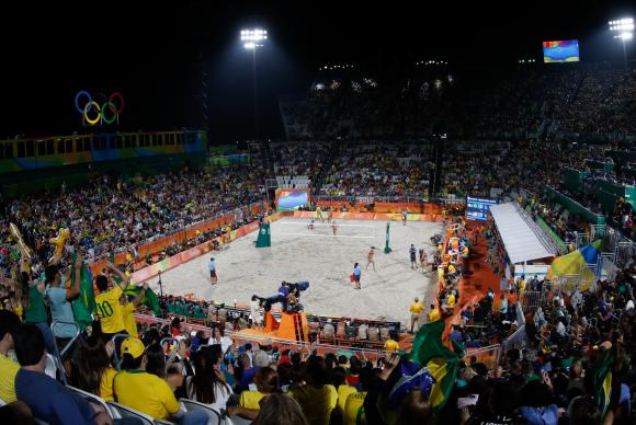 Arena do Vôlei (Crédito: Agência Brasil)