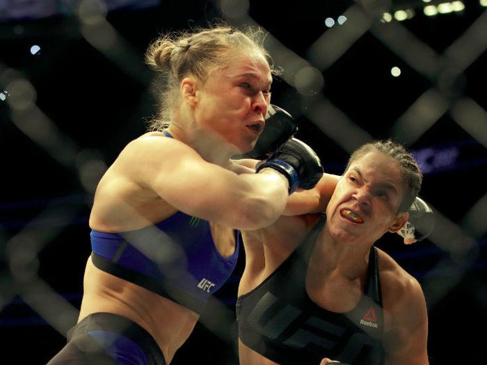 Americana foi nocauteada pela brasileira Amanda Nunes (Crédito: Reprodução)