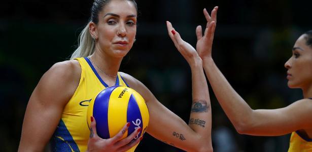 Estrela da seleção brasileira, Thaísa defende o Eczacibasi Vitra, de Istambul (Crédito: Reuters)