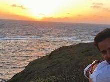 Marina Ruy Barbosa contempla nascer do sol ao lado do namorado