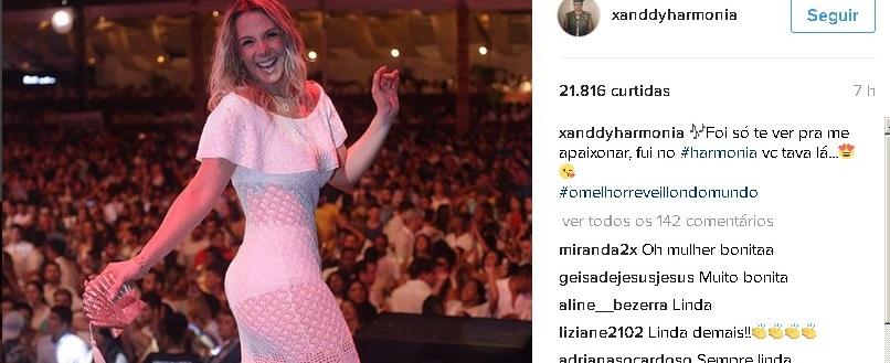 Xanddy se declara para Carla Perez:"Foi só te ver pra me apaixonar"