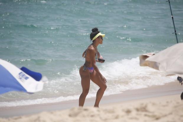 Aline Riscado exibiu corpão (Crédito: Agnews)