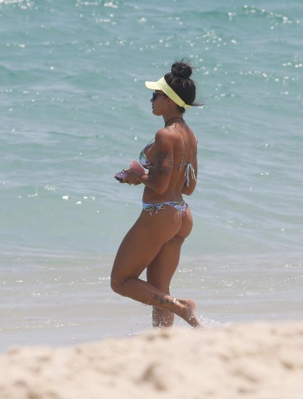 Aline Riscado exibiu corpão (Crédito: Agnews)
