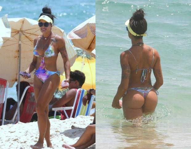 Aline Riscado exibiu corpão (Crédito: Agnews)