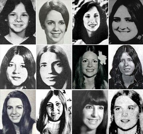 Algumas vítimas de Ted Bundy