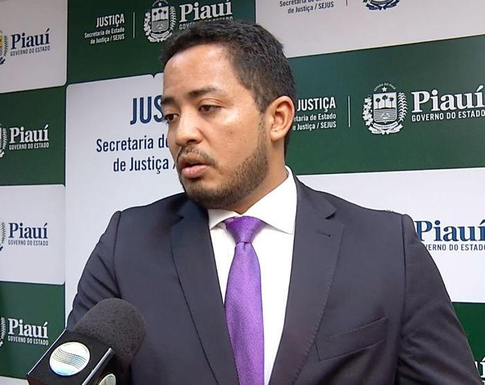 Subsecretário de Justiça, Carlos Edilson Sousa (Crédito: Reprodução)