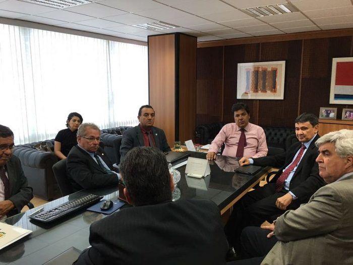 Reunião com o ministro da Educação (Crédito: Reprodução)
