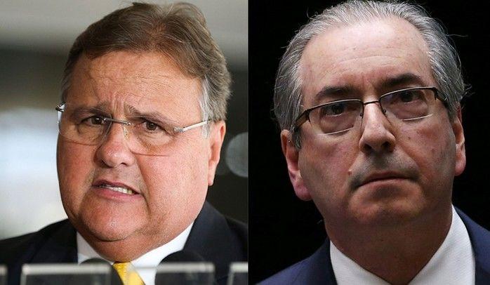 Geddel Vieira Lima e Eduardo Cunha