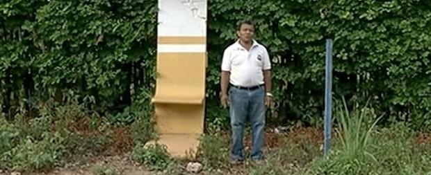 Ponto de ônibus que abriga uma pessoa gera revolta entre moradores