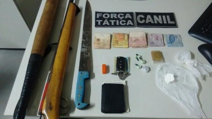 Droga apreendida (Crédito: Reprodução)