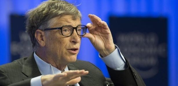 Bill Gates, fundador da Microsoft, o primeiro entre os oito homens mais ricos do mundo (Crédito: Reprodução)