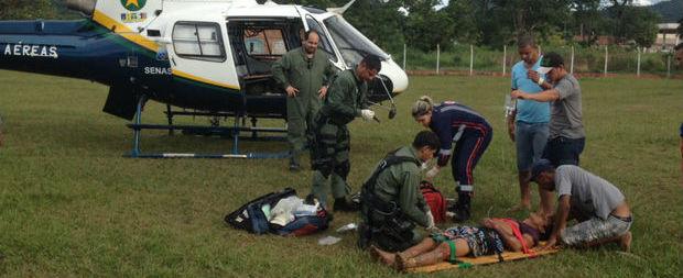 Mulher morre e marido está internado após choque ao testarem antena