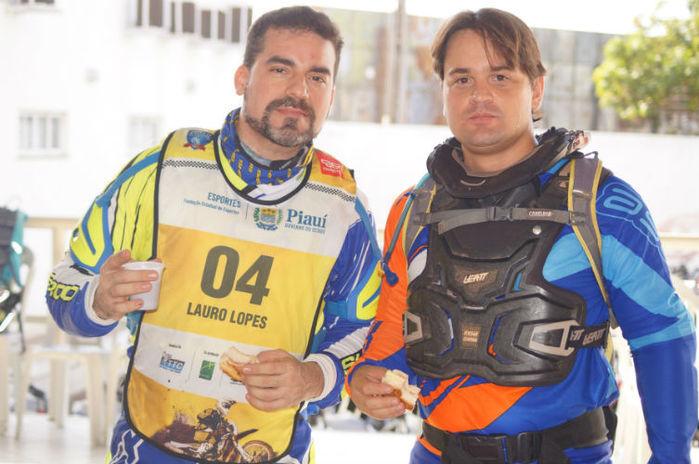 Pilotos Senior que serão premiados, Lauro Lopes - Vice e Luiz Lobão Filho - campeão