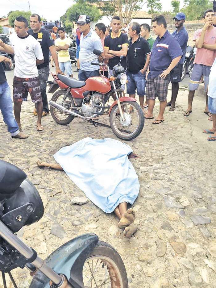 Homem foi morto em Beneditinos (Crédito: Reprodução)