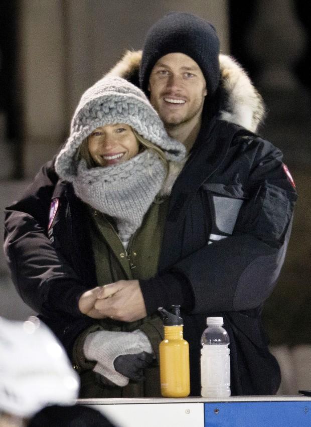 Gisele Bündchen e Tom Brady (Crédito: Reprodução)