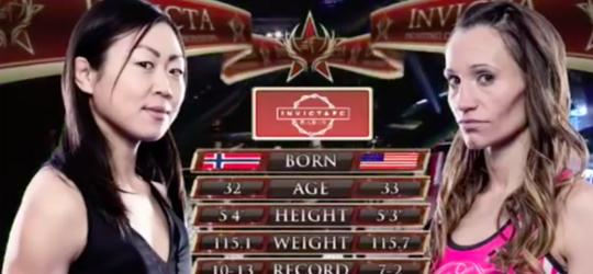 Lutadora vence desafio no Invicta FC 21, mas fica desmaiada; vídeo!