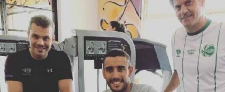 Alan Ruschel posta foto em academia e manda recado:"Estou voltando"