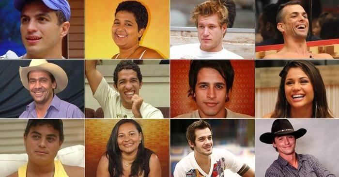 Todos os ganhadores do BBB