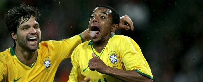 Diego e Robinho celebram retorno à seleção