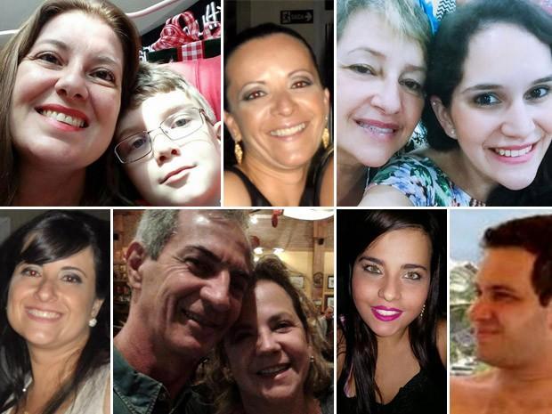 Vítimas de chacina em Campinas (Crédito: Reprodução)