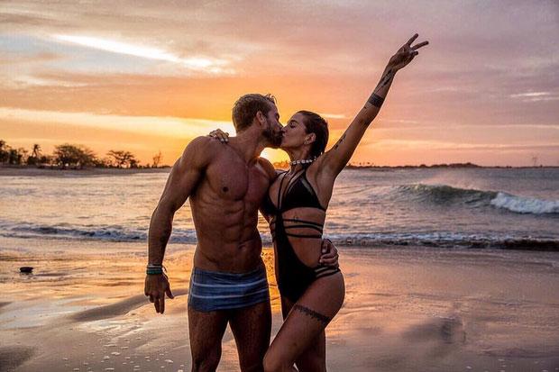 Gabriela Pugliesi e o noivo, Erasmo Viana (Crédito: Reprodução/ Instagram)