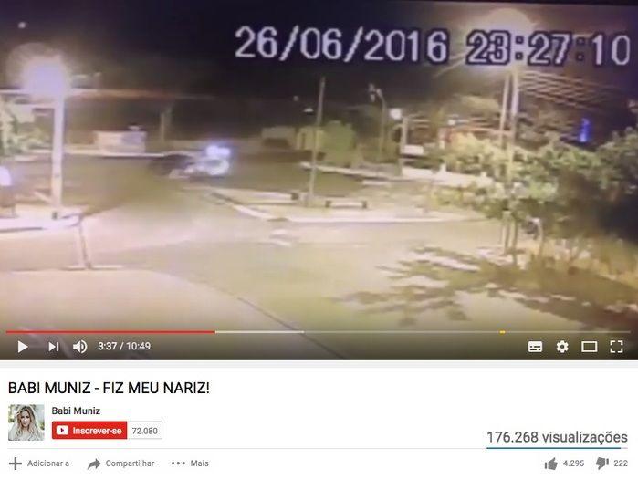 Babi Muniz associa recuperação com 'fusca batido' (Crédito: Reprodução)