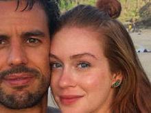 Marina Ruy Barbosa comemora um ano de namoro em Fernando de Noronha