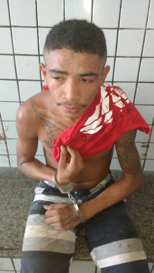 Foragido da polícia é preso na zona Sul de Teresina (Crédito: Reprodução)