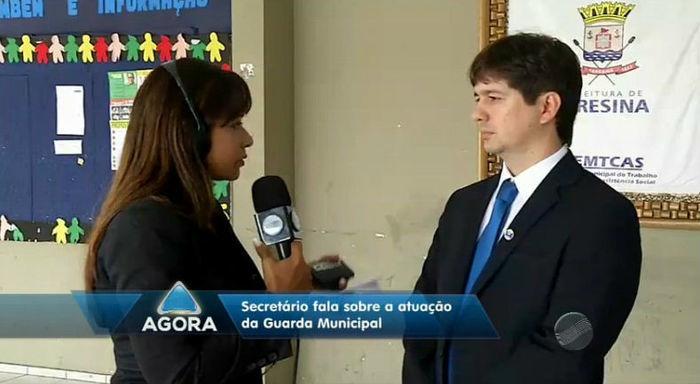 Samuel Silveira, secretário Municipal do Trabalho, Cidadania e Assistência Social (Crédito: Rede Meio Norte)