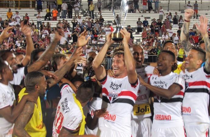 São Paulo foi o campeão do torneio (Crédito: Reprodução)