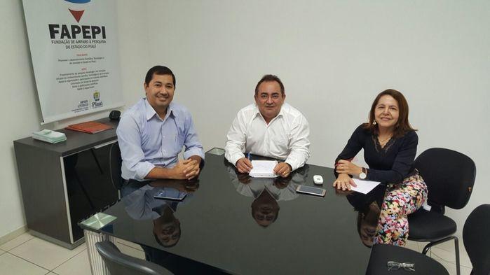 Reunião aconteceu na Fapepi (Crédito: Reprodução)