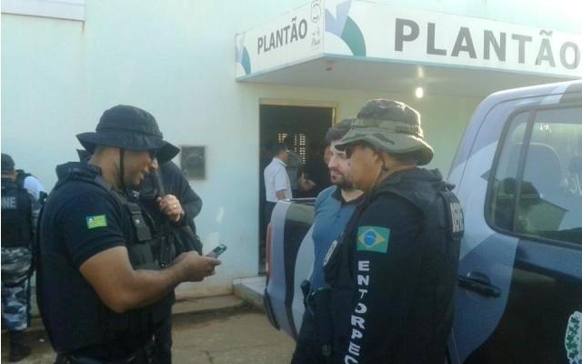 Ação policial em José de Freitas (Crédito: JF Agora)