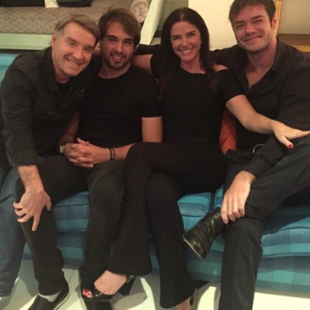 Eike Batista, Olin, Luma de Oliveira e Thor