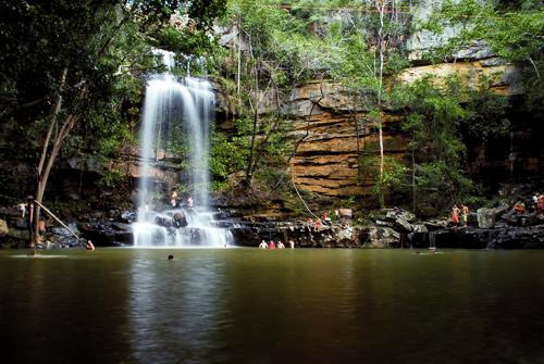 Cachoeira do Salto Liso (Crédito: Divulgação)