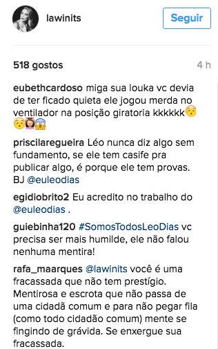Léo Dias detona Danielle Winits e é ameaçado por marido de atriz