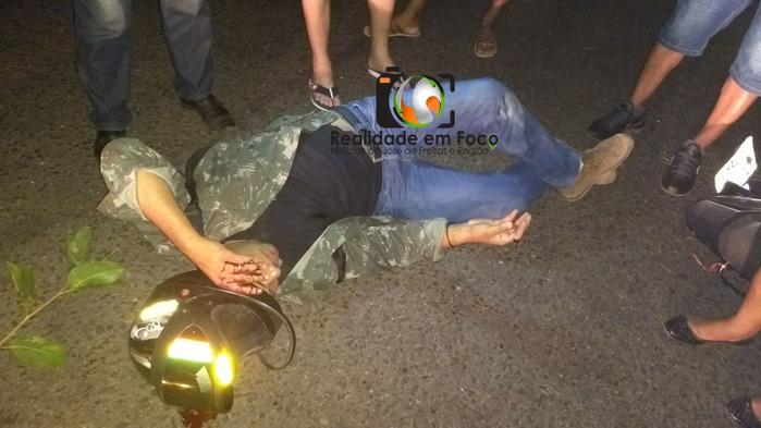 Homem fica ferido após colidir em ônibus no interior do Piauí