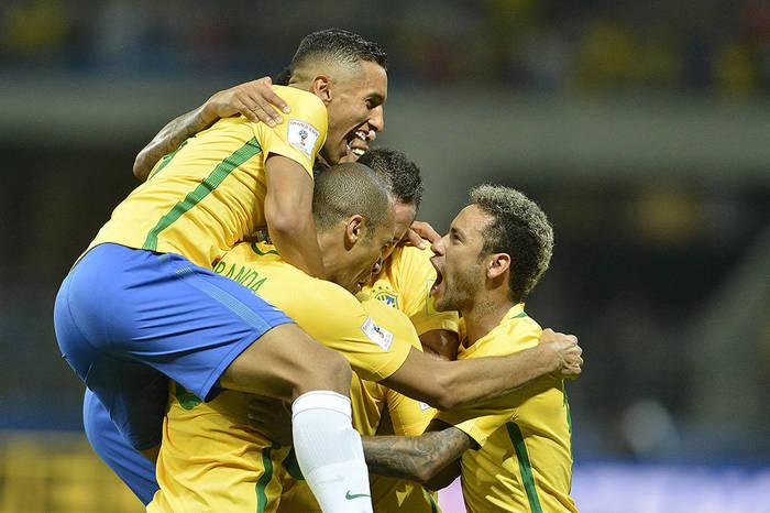 Brasil vence o Chile por 3 a 0 (Crédito: AFP)