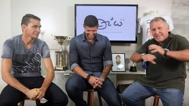 Angelim e Fábio Luciano foram os convidados (Crédito: Reprodução/Youtube)