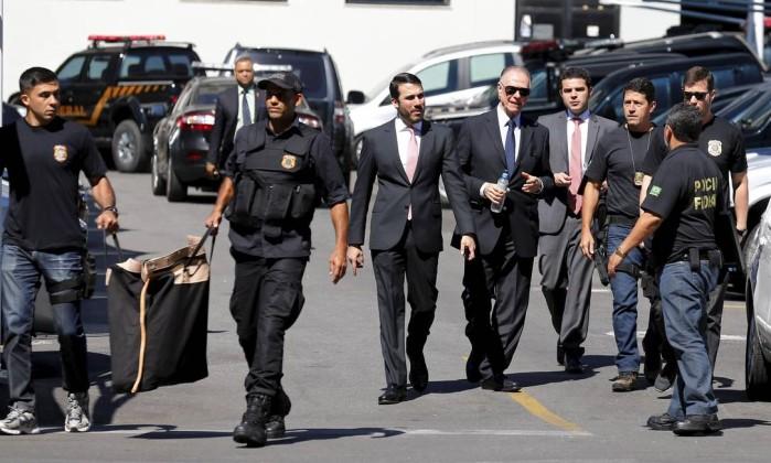 Carlos Arthur Nuzman foi preso na semana passada pela Polícia Federal (Crédito: O Globo)