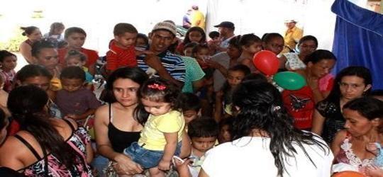 Crianças recebem homenagem no ESF do Bairro Mutirão