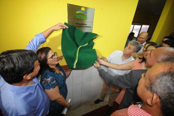 Inaugurao da Creche Zezita Barbosa, em Altos (Crdito: Francisco Gilsio)